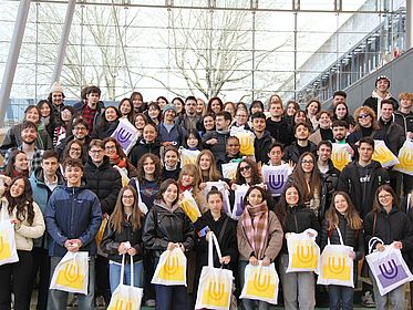 Students from all over the world